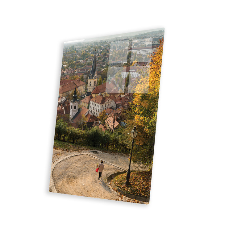 Ebern Designs Slovenia, Ljubljana. Late Afternoon Light Falling On The